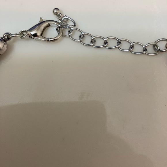 Fashion Necklace with tri-colored metal design - Picture 7 of 8